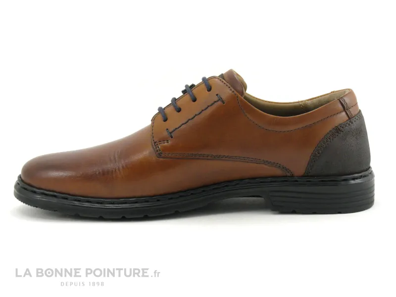 Achat chaussures Josef Seibel Homme Ville / Travail, vente Josef Seibel - 42801 ALASTAIR 01 Cognac - Chaussure derbi Homme cuir 