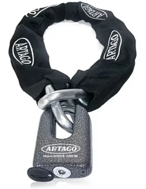 Antivol moto chaine +  Cadenas Artago - SRA | Lg : 150cm