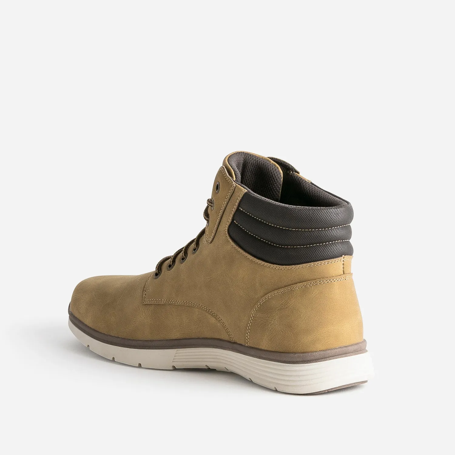 Basket jaune ocre et marron - Baskets / Tennis Homme | ERAM