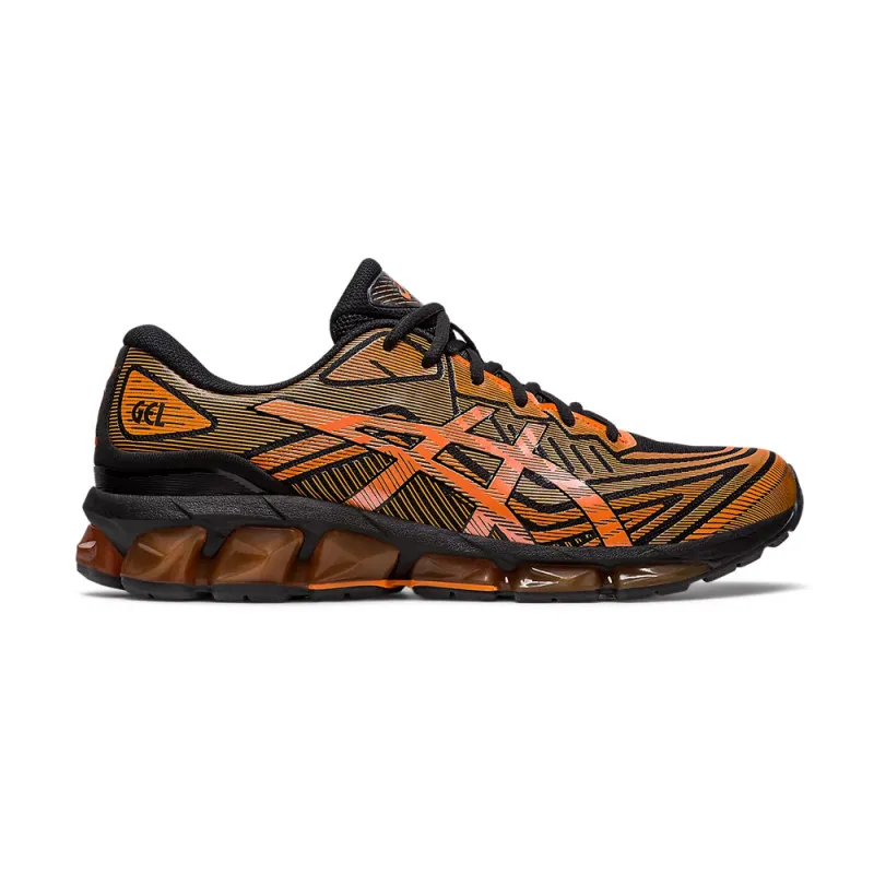 BASKETS ASICS GEL-QUANTUM 360 VII NOIRES ET ORANGES