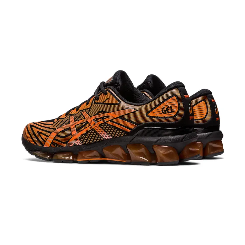 BASKETS ASICS GEL-QUANTUM 360 VII NOIRES ET ORANGES