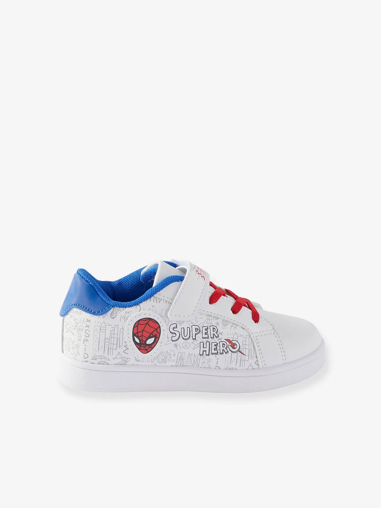 Baskets basses garçon Marvel® Spider-Man blanc - Spiderman