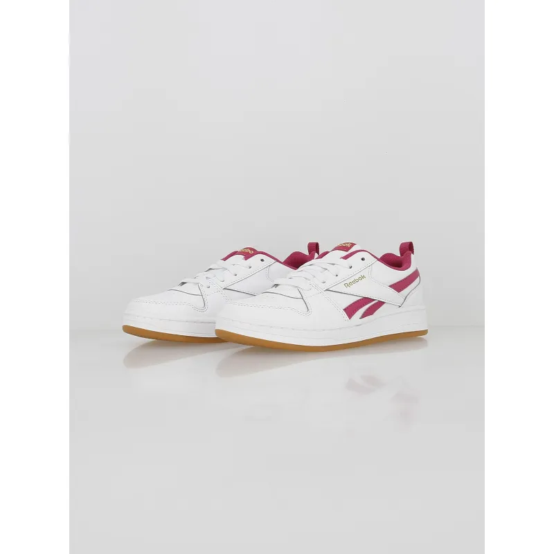 Baskets basses royal prime 2.0 magenta blanc enfant - Reebok | wimod