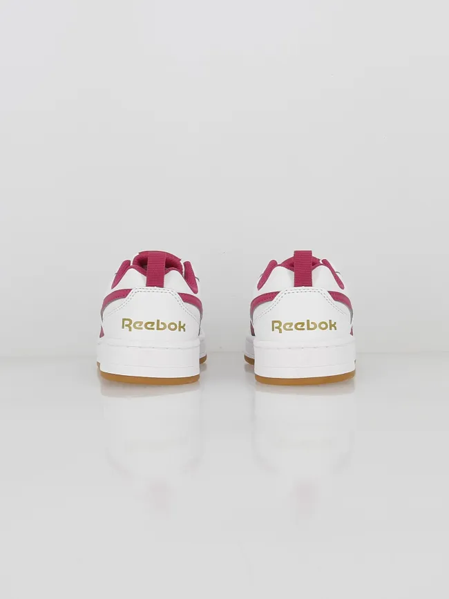 Baskets basses royal prime 2.0 magenta blanc enfant - Reebok | wimod