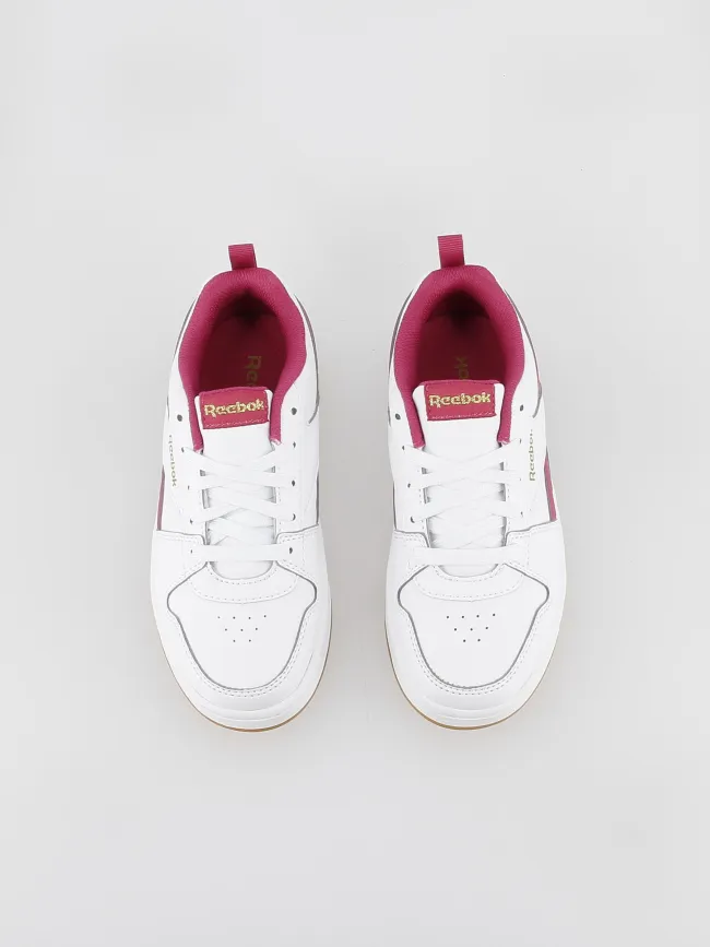 Baskets basses royal prime 2.0 magenta blanc enfant - Reebok | wimod