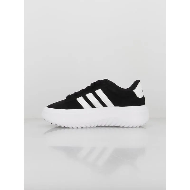 Baskets breaknet sleek suédé noir femme - Adidas | wimod