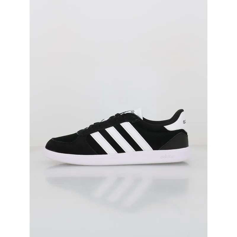 Baskets breaknet sleek suédé noir femme - Adidas | wimod