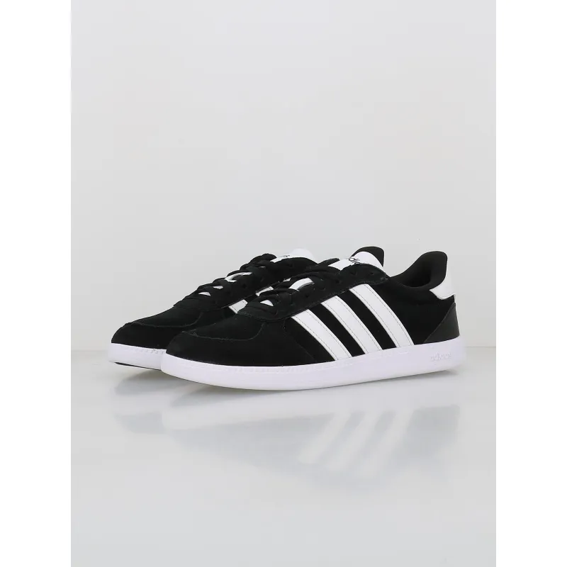 Baskets breaknet sleek suédé noir femme - Adidas | wimod