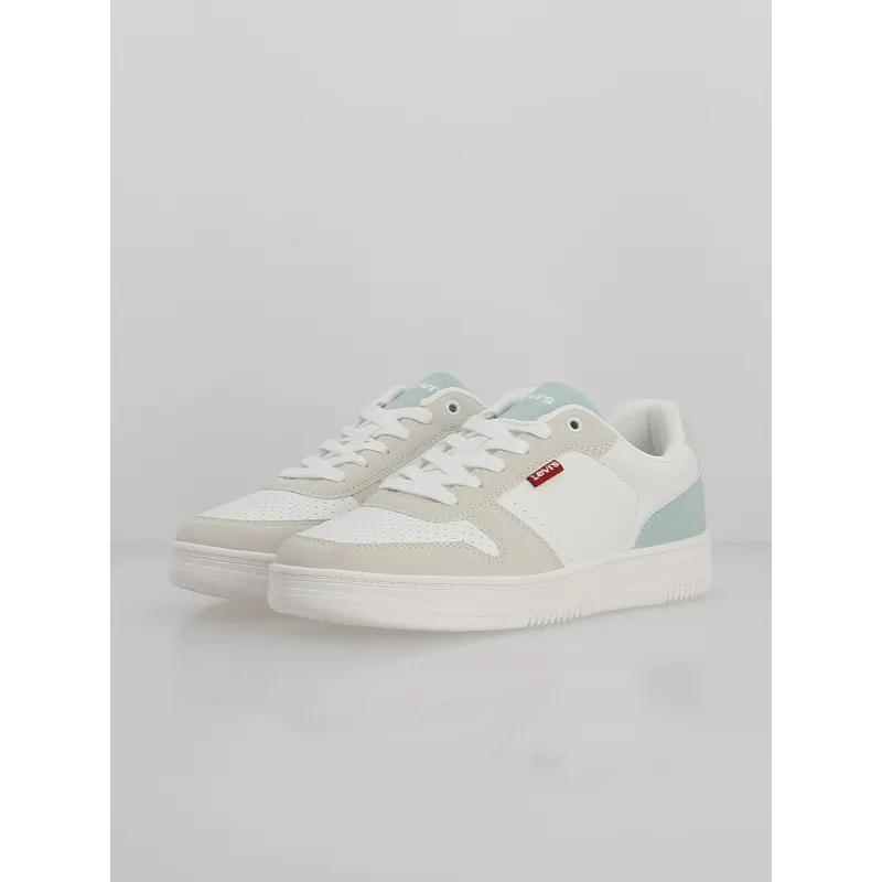 Baskets drive blanc beige femme - Levi's | wimod