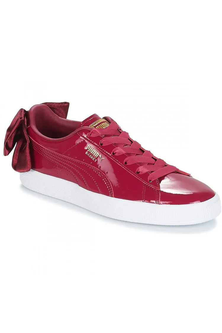 Baskets Puma Bow Patent Wn's tibetan red