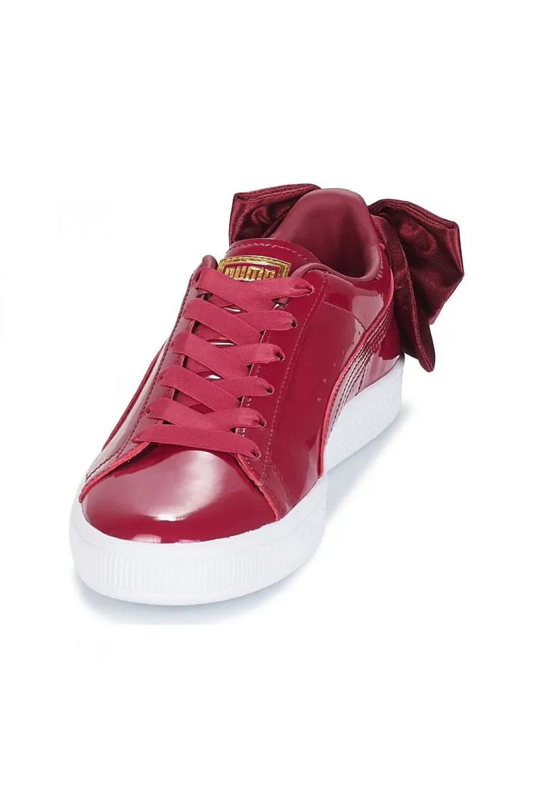 Baskets Puma Bow Patent Wn's tibetan red