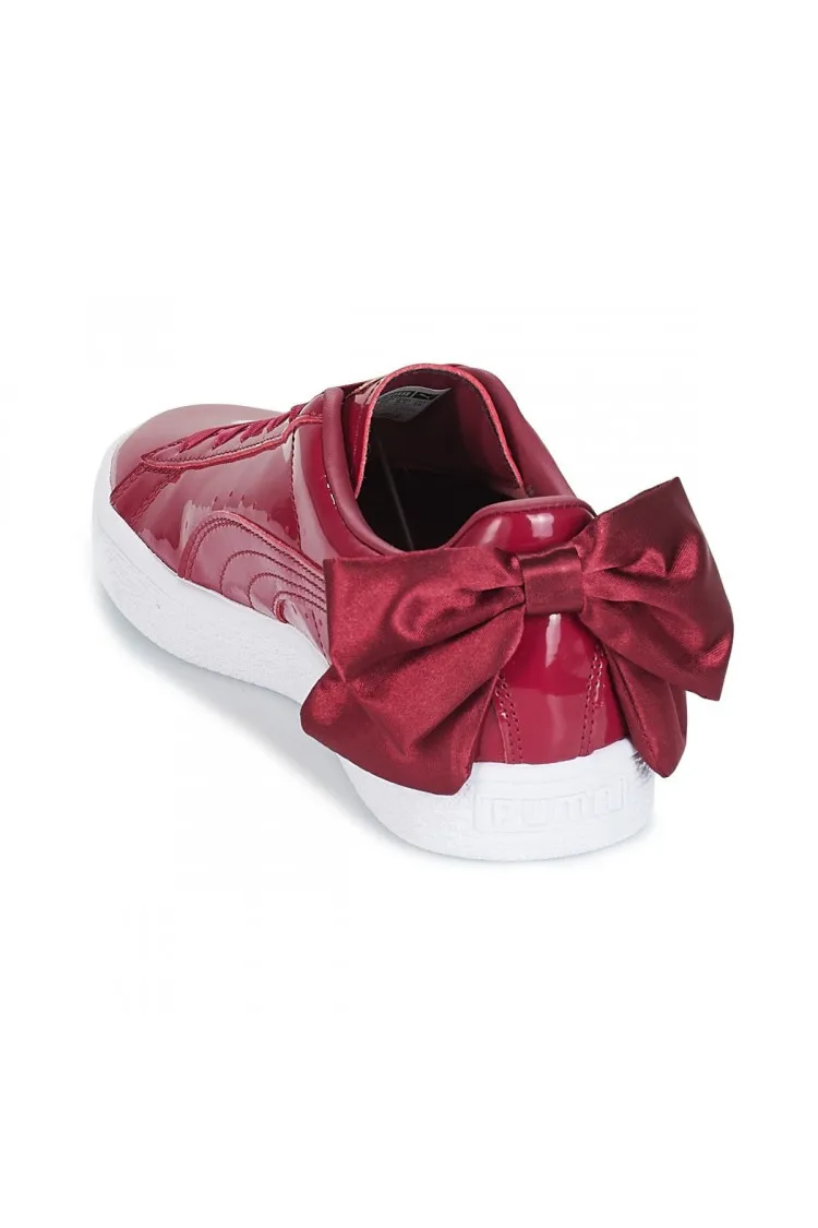 Baskets Puma Bow Patent Wn's tibetan red