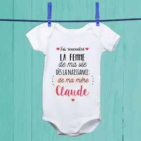 Body personnalisé pour bébé