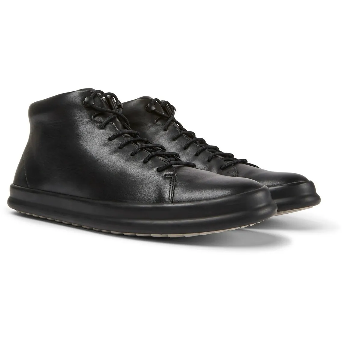 Bottines Homme - Chasis Sport noir en cuir | 3 Suisses