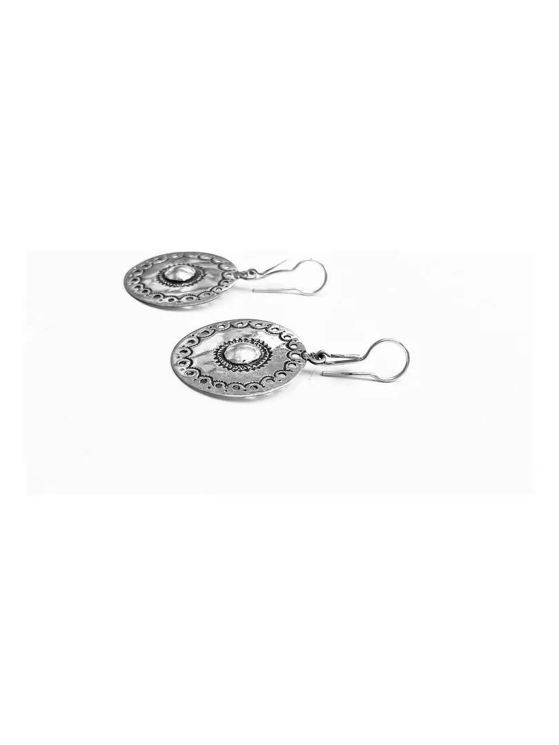 Boucles d'oreille touareg en argent, Bijoucolor - Argent