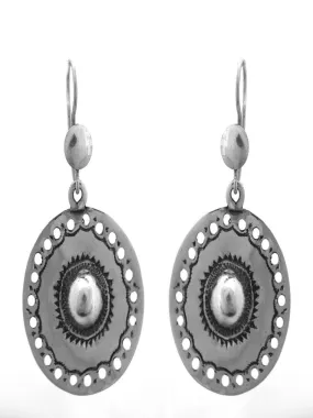 Boucles d'oreille touareg en argent, Bijoucolor - Argent