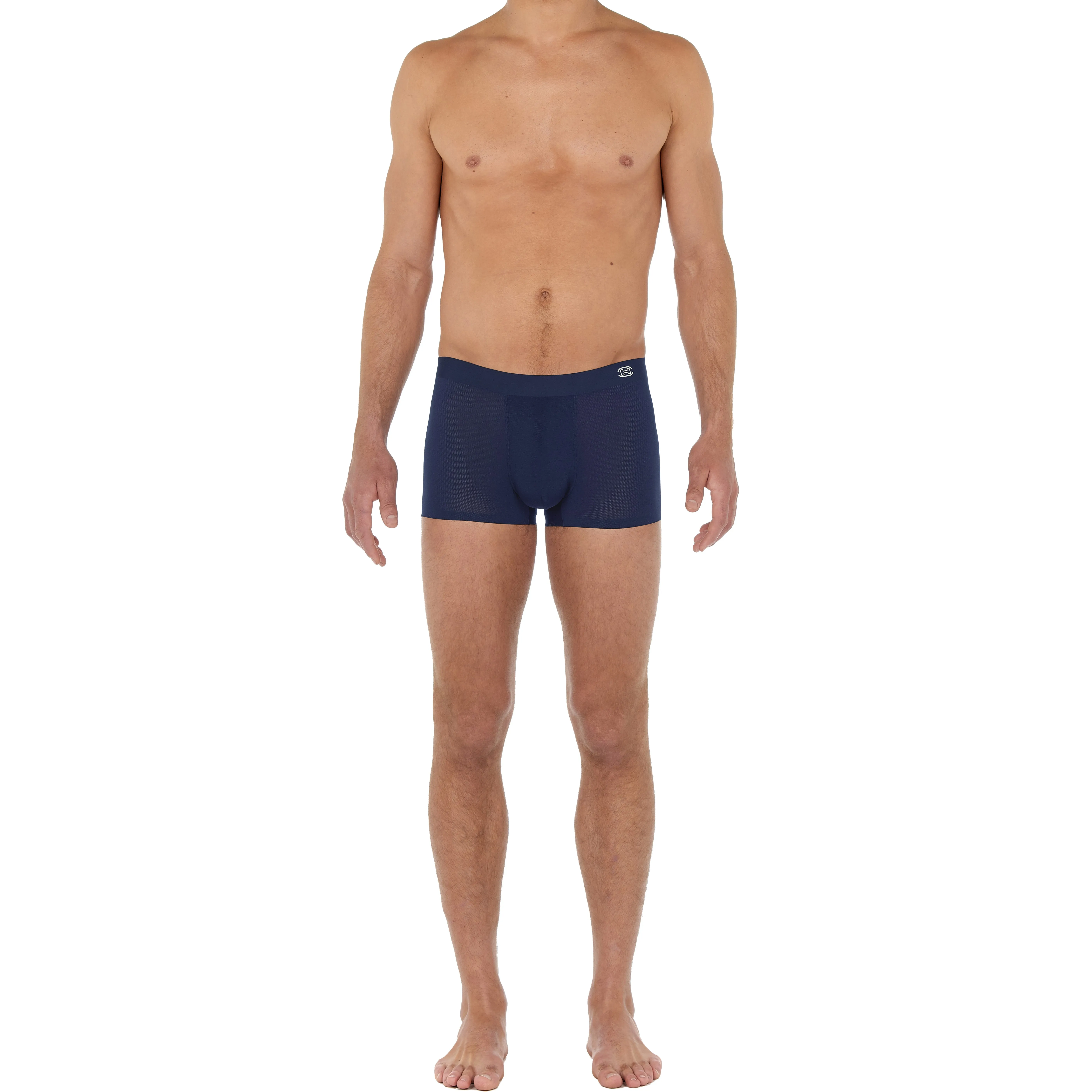 Boxer Comfort HOM H-Fresh - marine - HOM : vente shorty boxers homm...