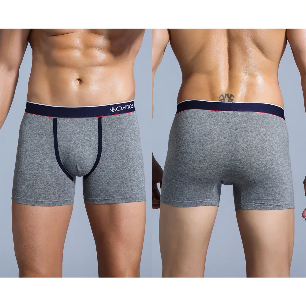 Boxer en coton 4 pièces pour hommes