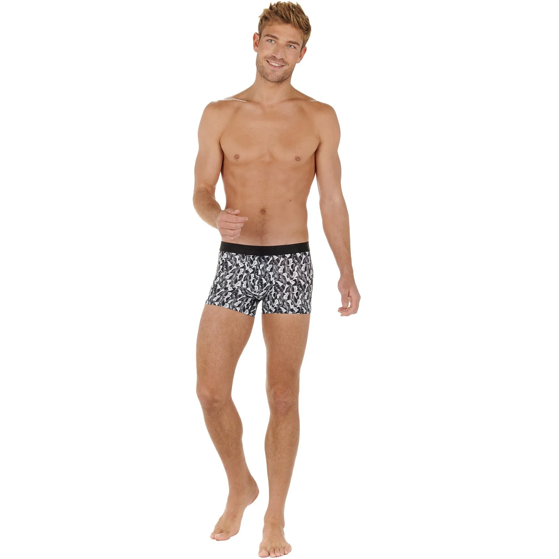 Boxer HOM Chess - HOM : vente shorty boxers homme HOM sur Homéose