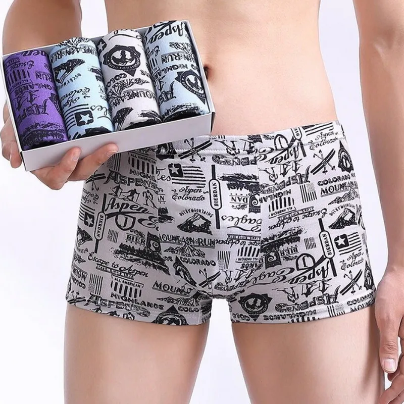 Boxers 4 pièces pour hommes