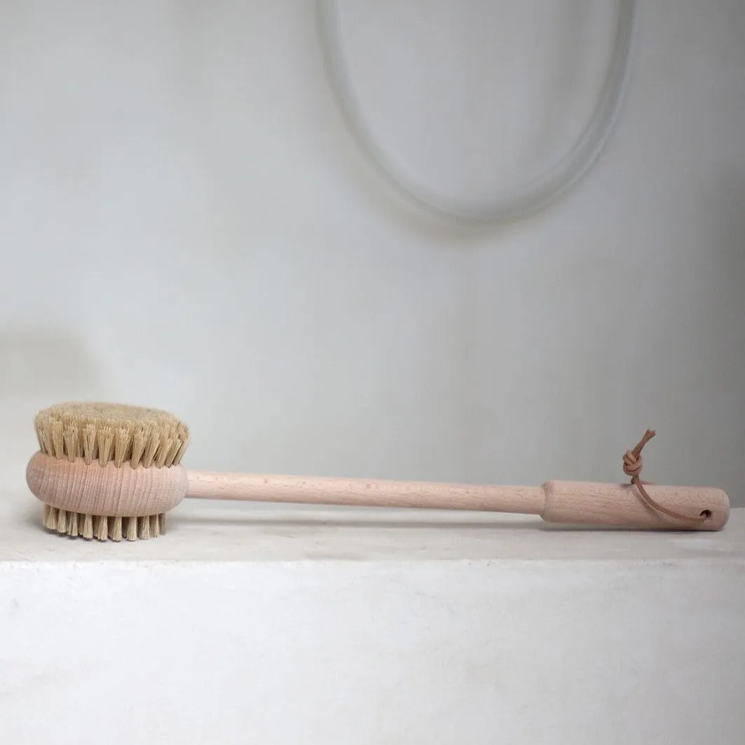 Brosse pour le dos hêtre