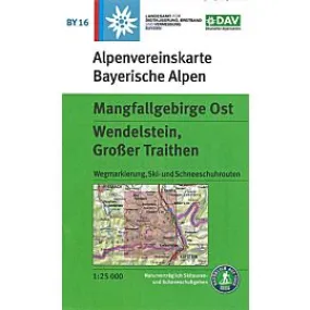 BY 16 MANGFALLGEBIRGE OST 1 25 000