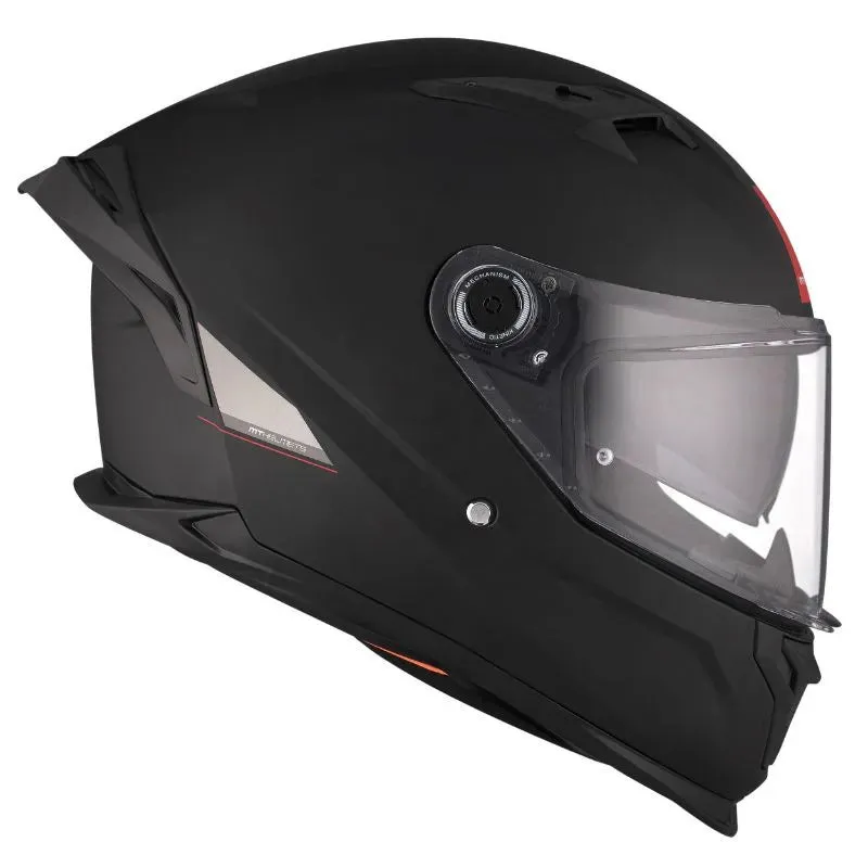 Casque moto integral | MT BRAKER SV A12 |  Noir MAT