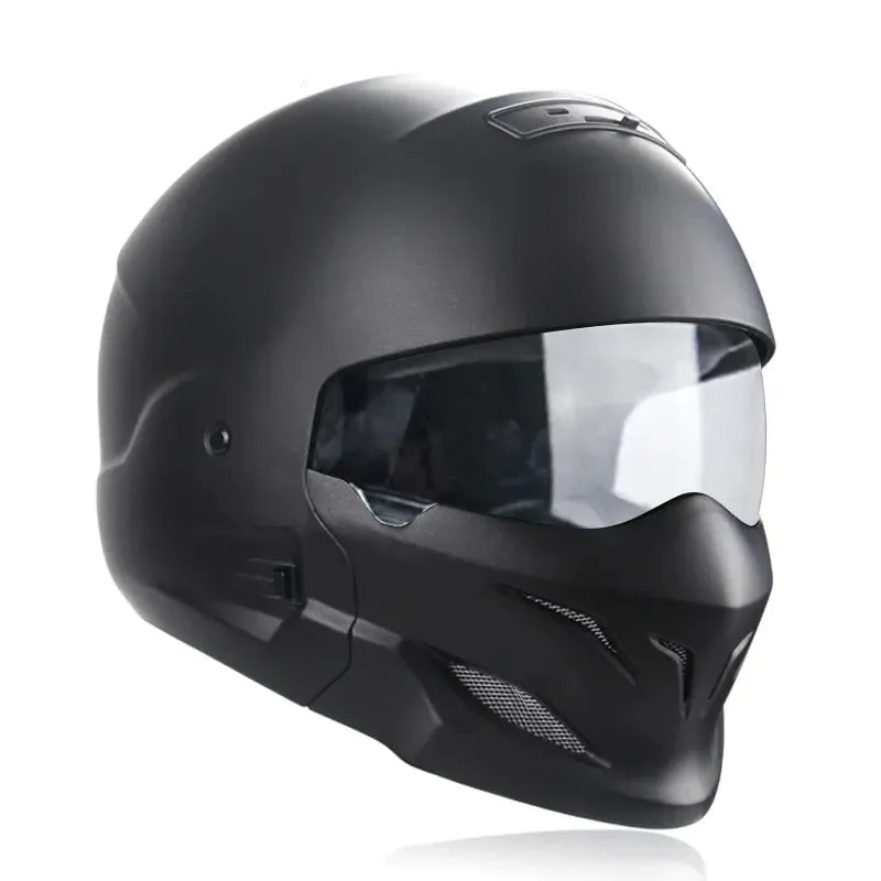 Casque Moto Predator avec Poignées Amovibles Polyvalentes