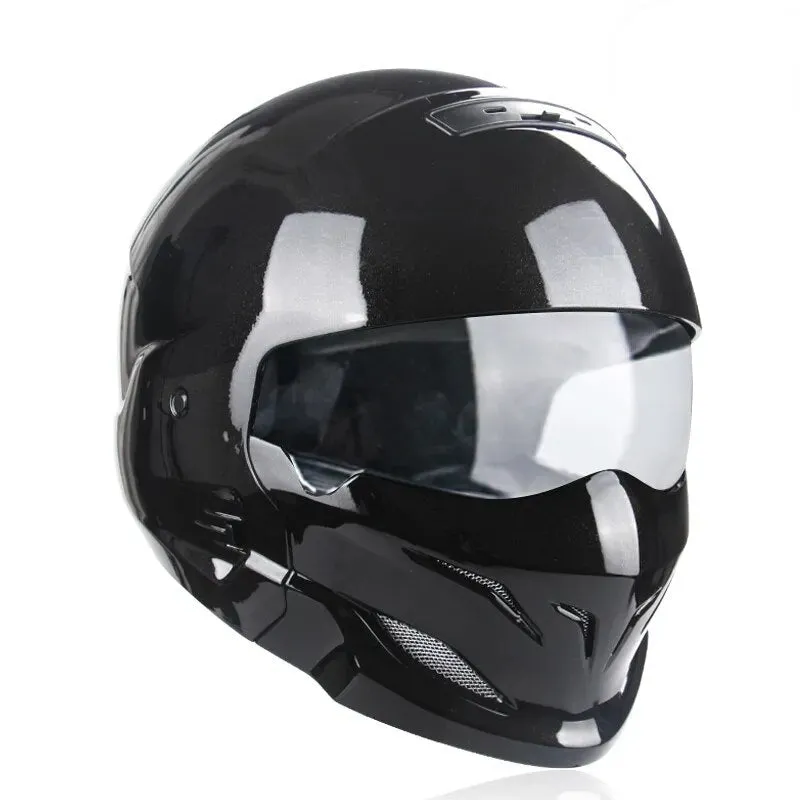 Casque Moto Predator avec Poignées Amovibles Polyvalentes