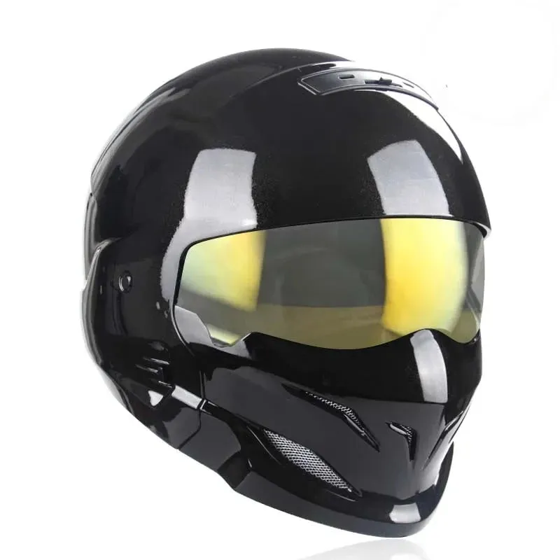 Casque Moto Predator avec Poignées Amovibles Polyvalentes