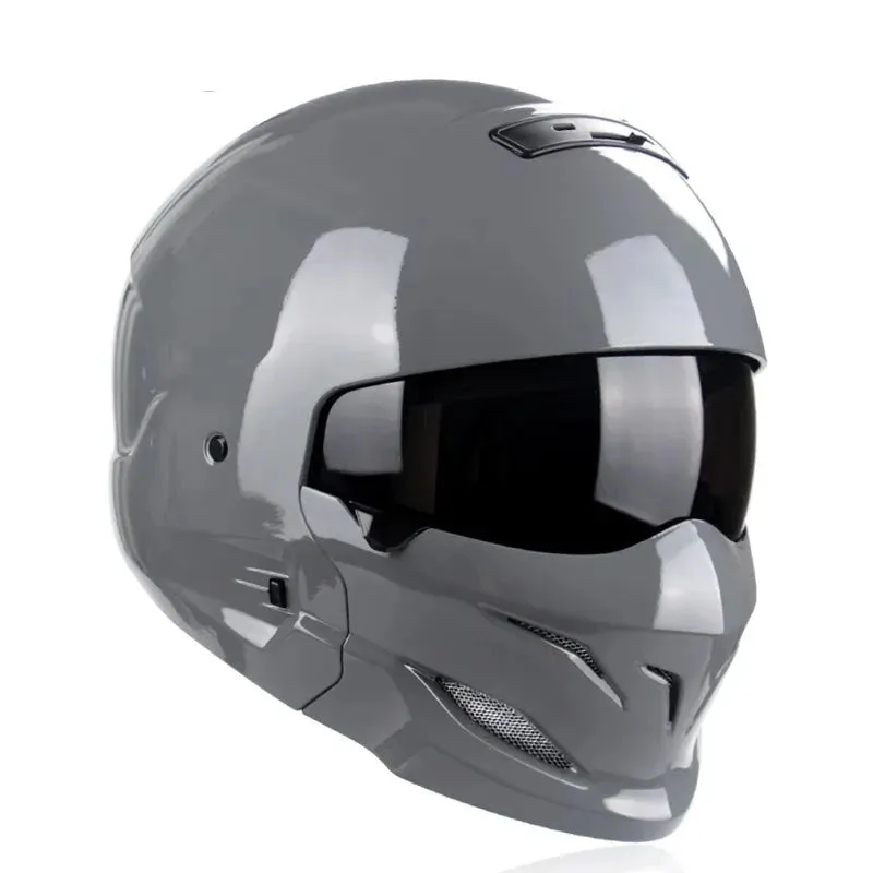 Casque Moto Predator avec Poignées Amovibles Polyvalentes