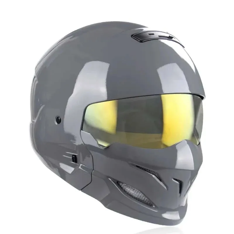 Casque Moto Predator avec Poignées Amovibles Polyvalentes