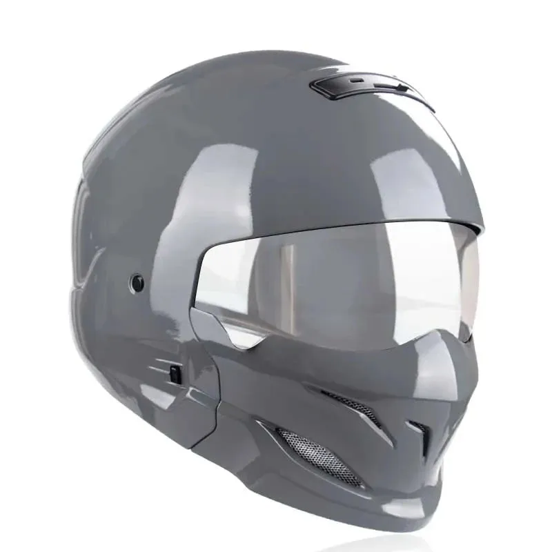 Casque Moto Predator avec Poignées Amovibles Polyvalentes