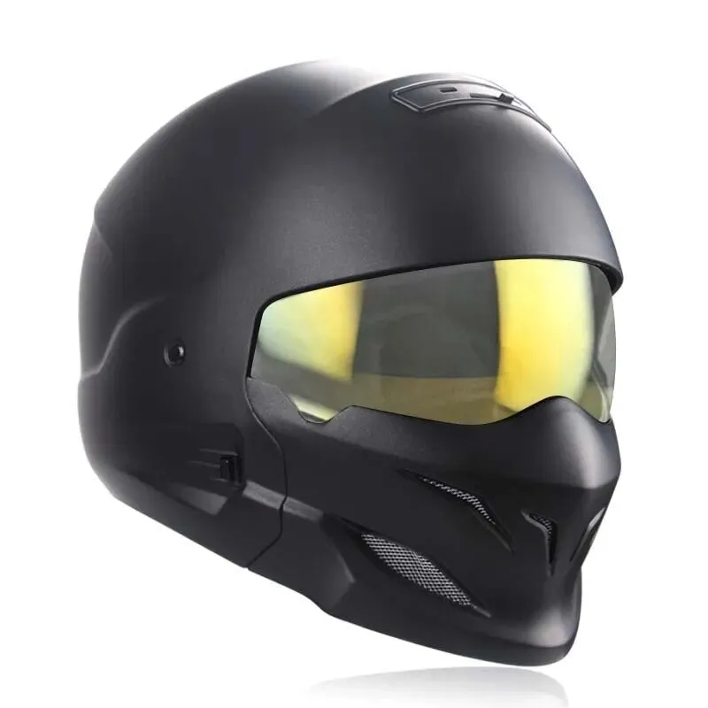 Casque Moto Predator avec Poignées Amovibles Polyvalentes