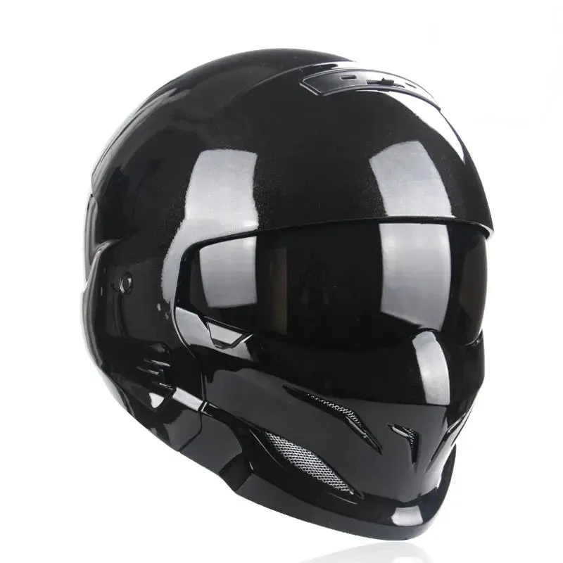 Casque Moto Predator avec Poignées Amovibles Polyvalentes