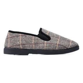 Chaussons confortables pour hommes gris de Shelovet