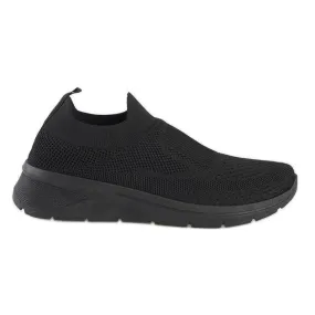 Chaussures de fitness noires pour femmes le noir