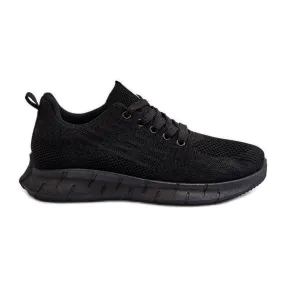 Chaussures de sport en tissu Kehope noires pour femmes le noir