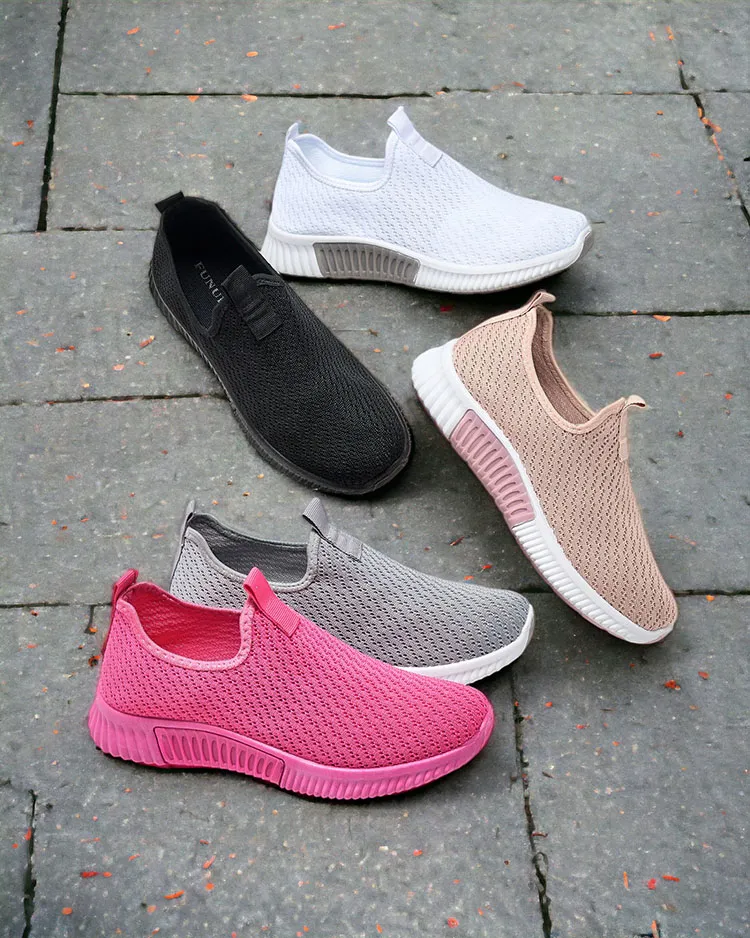 Chaussures de sport en tissu pour femmes Agafia