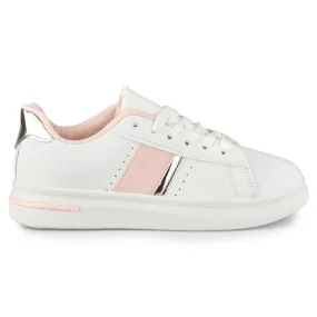 Chaussures de sport lumineuses pour femmes blanche