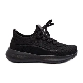 Chaussures de sport pour femmes Big Star NN274663 noir le noir