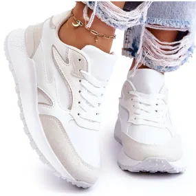 Chaussures de sport à plateforme pour femmes Blanc Henley blanche