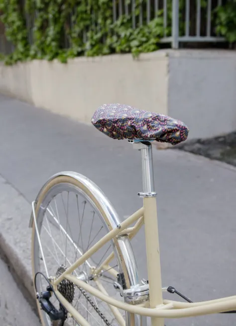 Couvre-selle made in France - Suzon Suzette | JE SUIS À VÉLO