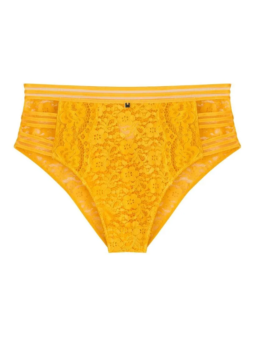 Culotte haute PETILLANTE - Camille Cerf & Pomm'Poire - Jaune