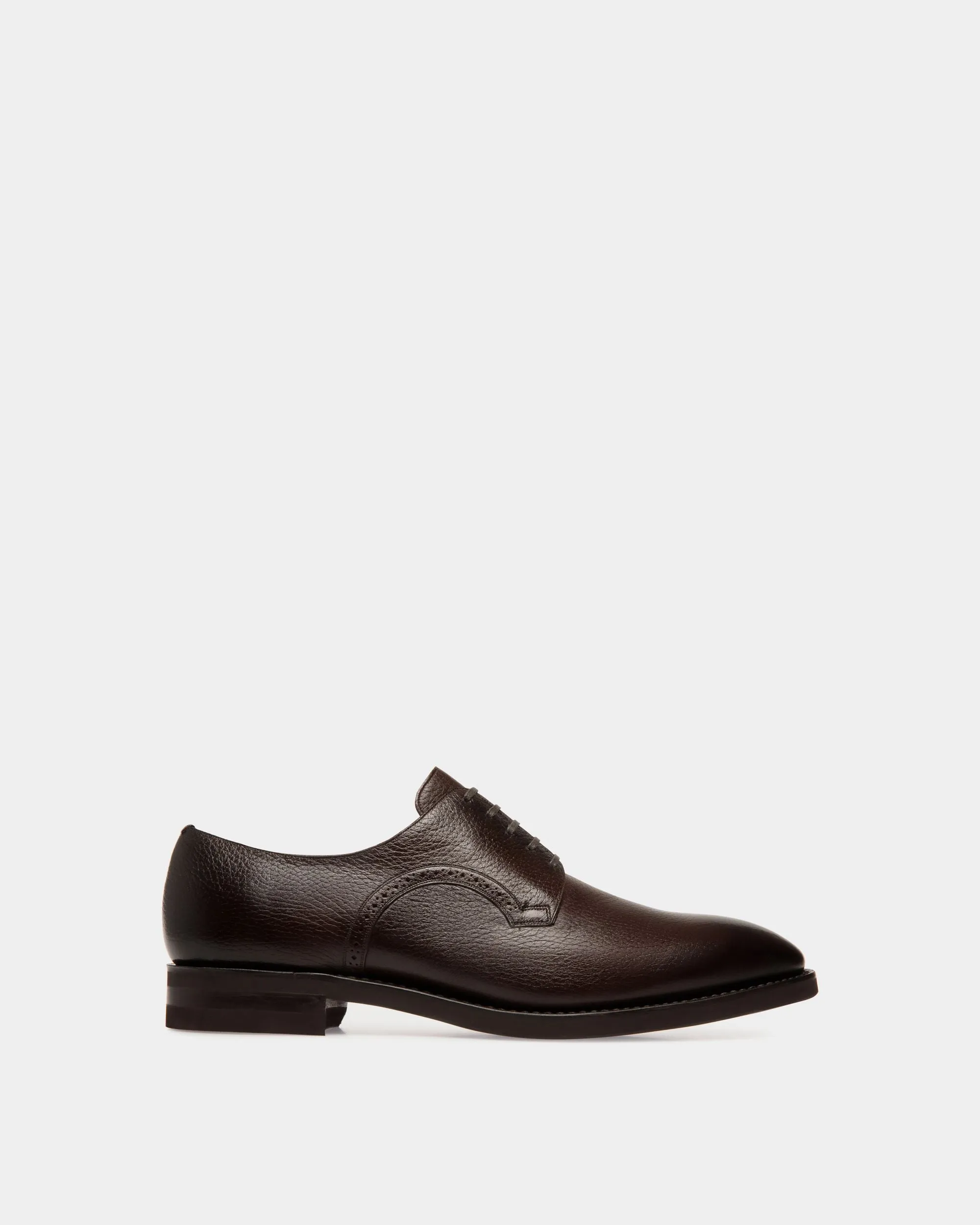 Derby Scribe En Cuir De Cerf Marron