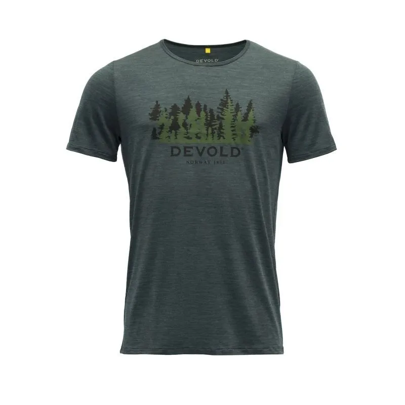 Devold Ørnakken Forest - T-shirt en laine mérinos homme | Hardloop