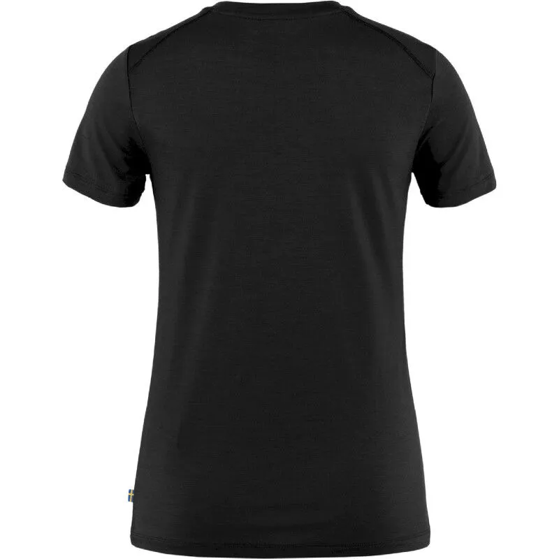 Fjällräven Abisko Wool SS - T-shirt en laine mérinos femme | Hardloop