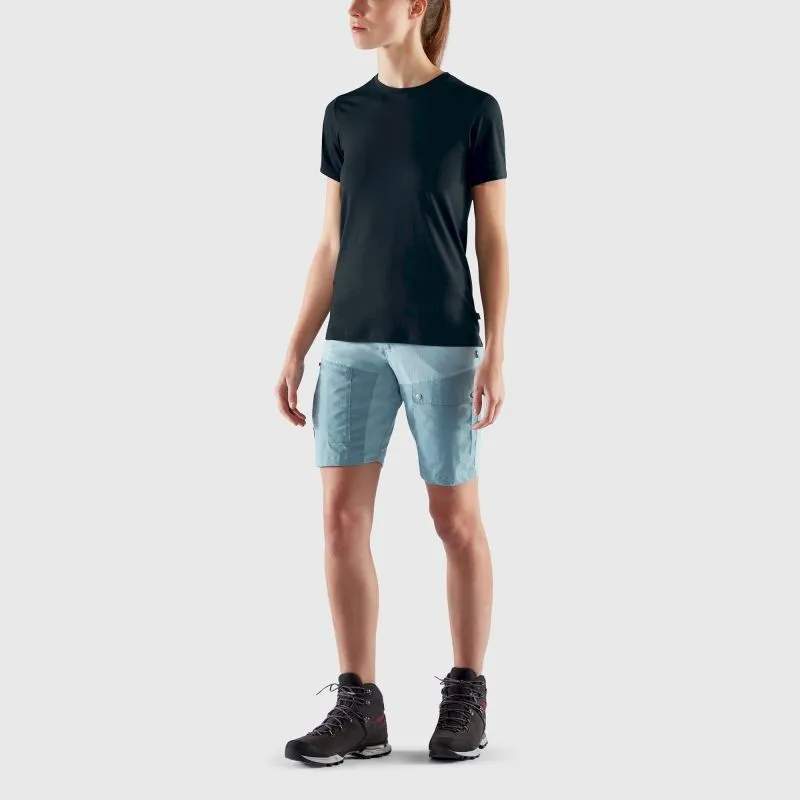 Fjällräven Abisko Wool SS - T-shirt en laine mérinos femme | Hardloop