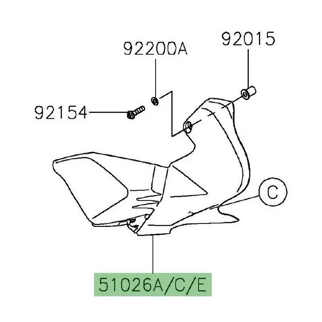 Habillage de réservoir Kawasaki Z900 (2020-2024) | Moto Shop 35