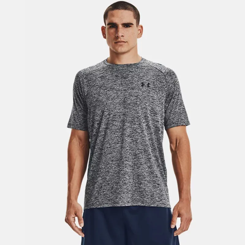 Haut d'entrainement homme Under Armour Tech 2.0 - Noir chiné